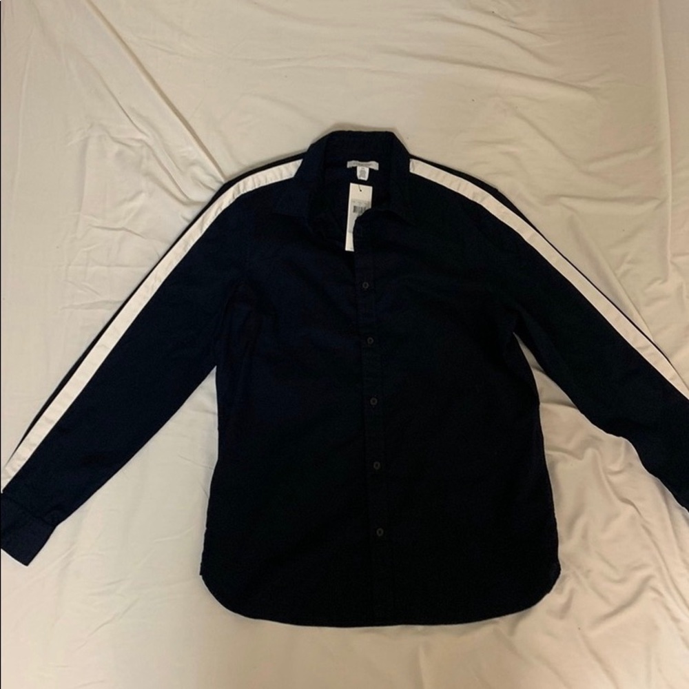 Calvin Klein striped button up shirt